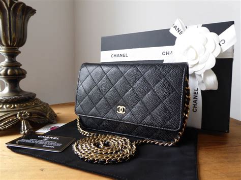 chanel classic wallet caviar|Chanel Classic Caviar Wallet on Chain .